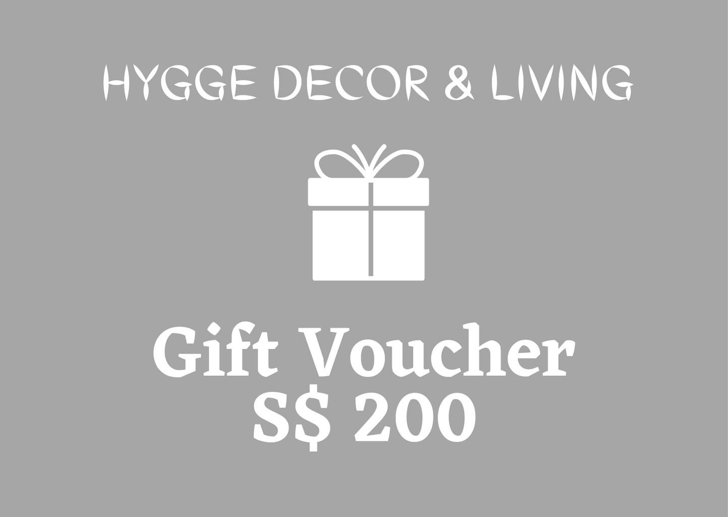 Hygge Decor & Living Gift Vouchers